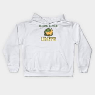 durian lovers unite Kids Hoodie